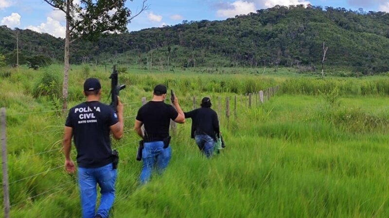 Polícia Civil prende dupla suspeita de furtos em zona rural de Peixoto de Azevedo