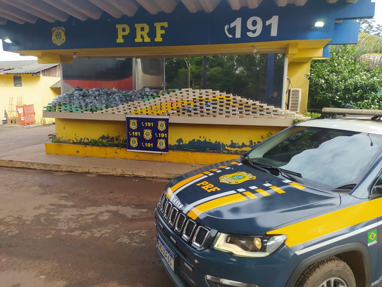 Polícia Rodoviária Federal em Mato Grosso realiza grandes apreensões de entorpecentes durante operações