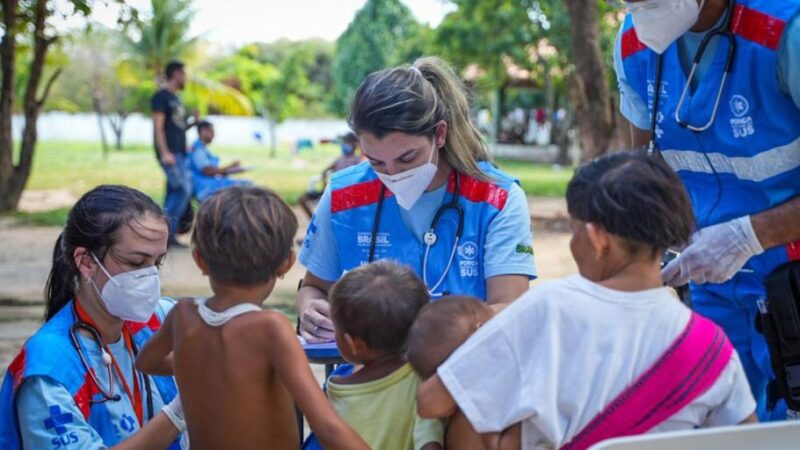 Exames revelam presença de mercúrio em amostras de cabelo de yanomamis