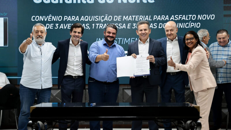 Governo de Mato Grosso e Prefeituras firmam parceria de R$ 231,9 milhões para obras de infraestrutura em 37 municípios