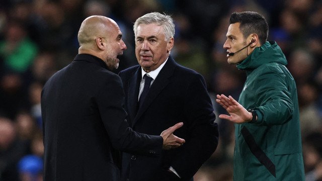 Ancelotti revela o que disse Guardiola após eliminação do Manchester City