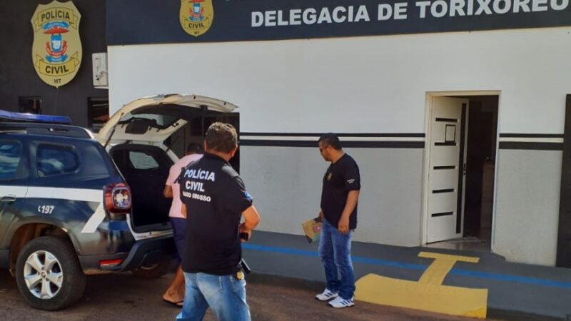 Homem condenado por estupro de vulnerável é capturado pela Polícia Civil em Torixoréu