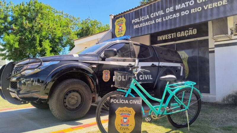 Polícia Civil de Lucas do Rio Verde recupera bicicleta e celulares em ações de combate aos crimes de roubo, furto e receptação