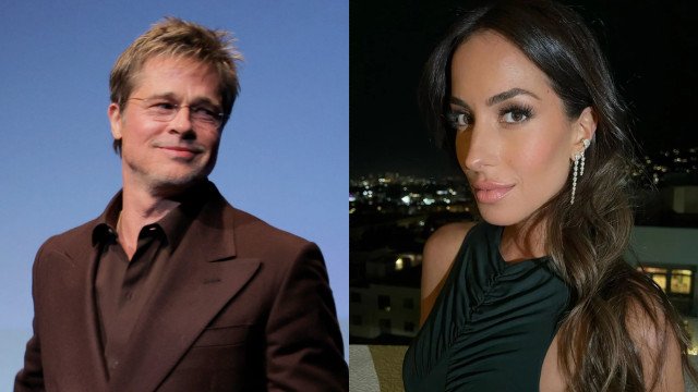 Brad Pitt em passeio romântico com a namorada, Ines de Ramon