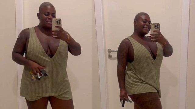 Jojo Todynho veste roupa que usava antes de perder 50kg. "Saco de batata"