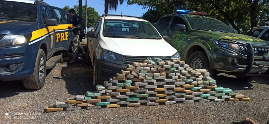Ação integrada apreende 140 tabletes de cocaína e prende traficante em Várzea Grande