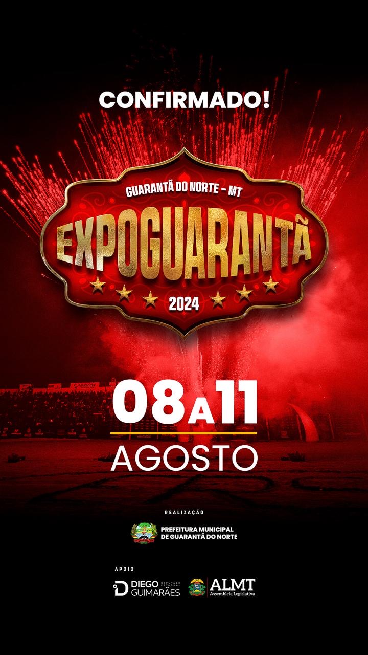Grande festa no Parque de Exposição da ACRITÃ começa em Agosto: EXPOGUARANTÃ 2024