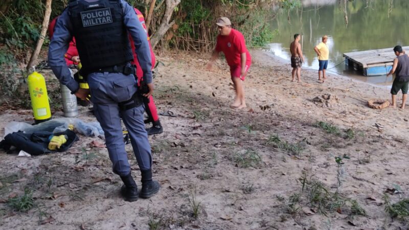 Buscas por criança de 5 anos desaparecida no Rio Braço Norte em Novo Mundo continuam nesta segunda-feira
