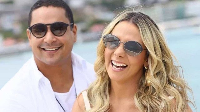 Xanddy Harmonia e filhos são surpreendidos por tubarões durante passeio de lancha