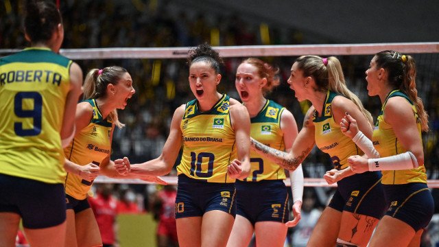Seleção feminina perde do Japão e disputa 3º lugar na Liga das Nações de vôlei