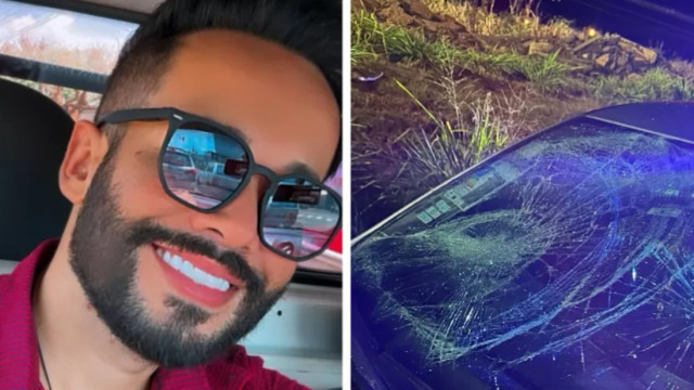 Cantor é atropelado enquanto socorria vítima de outro acidente