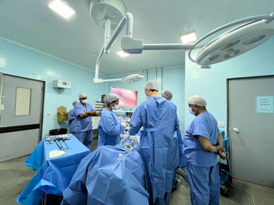 Hospitais Regionais de Sorriso e Colíder recebem novas torres de vídeo para cirurgias menos invasivas