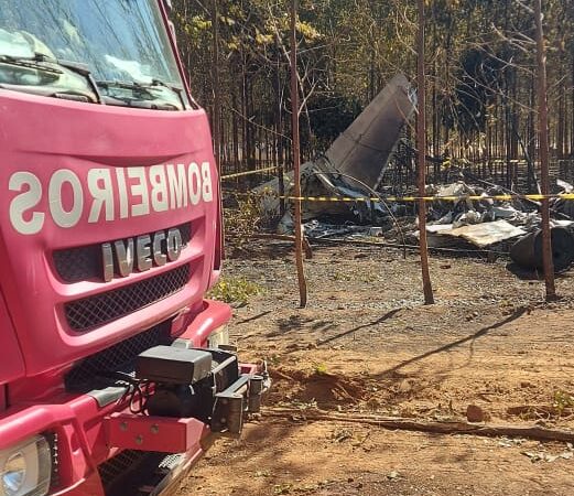 Queda de aeronave em Matupá provoca incêndio e deixa duas vítimas fatais