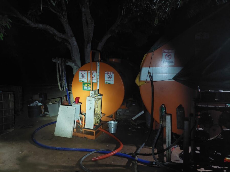 Polícia Civil desarticula posto clandestino de combustível em Pontes e Lacerda