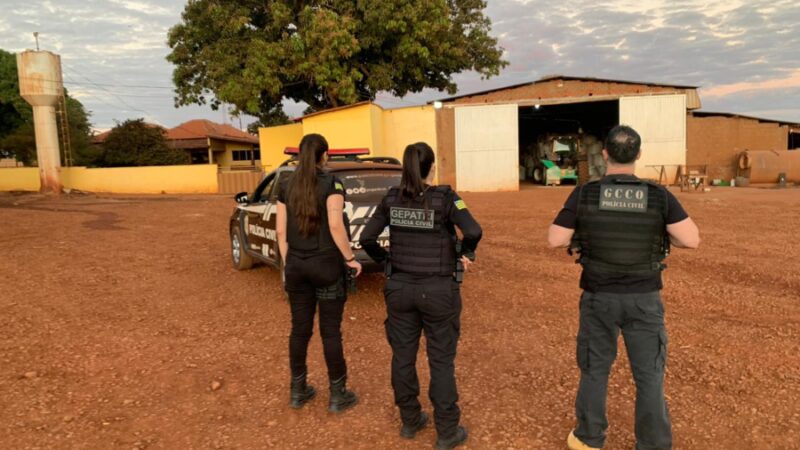 Polícia Civil de Mato Grosso deflagra Operação Cerco Verde contra grupo criminoso dedicado ao furto de defensivos agrícolas