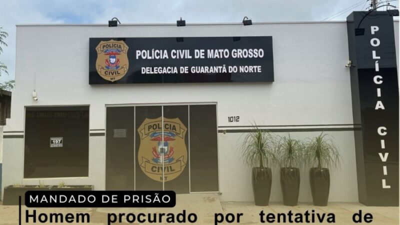 Homem procurado por tentativa de feminicídio em Alta Floresta se entrega à Polícia em Guarantã do Norte: A vítima gestante, foi baleada