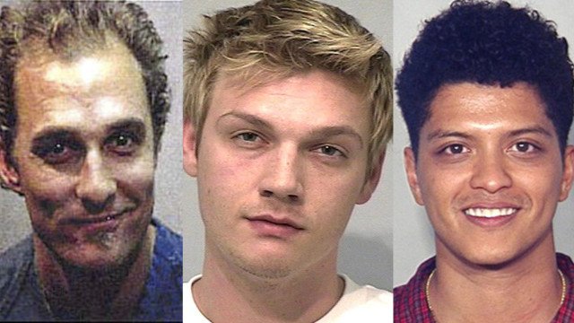 Fichados: Fotos infames dos famosos na cadeia