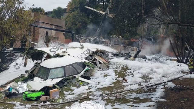 Avião que caiu em Vinhedo enfrentou nuvens de -40ºC e ventos acima de 50 km/h