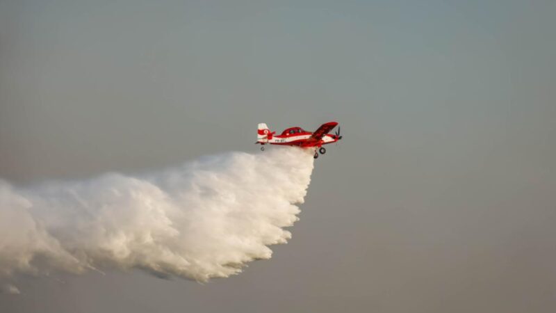 Mato Grosso lança 3,7 milhões de litros de água em combate a incêndios florestais