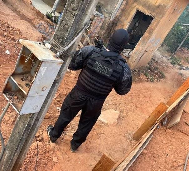 Polícia Civil de Sorriso cumpre mandados contra suspeitos de homicídios; Um suspeito morre em confronto e outro está foragido