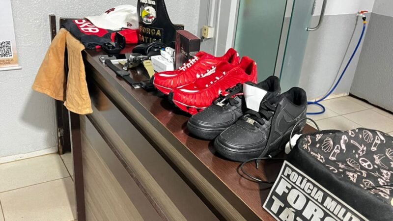 Força Tática detém suspeitos de furtos em Guarantã do Norte