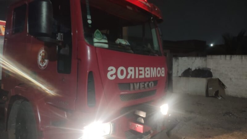 Incêndio em kitnet em Guarantã do Norte: Bombeiros controlam fogo e socorrem vítima