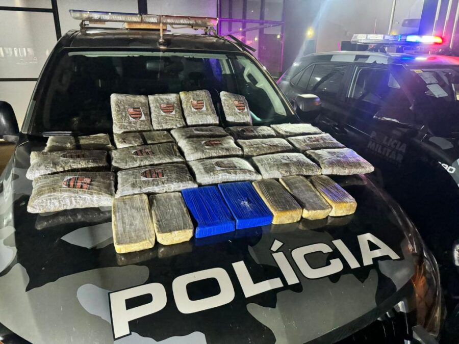 Apreensão de 26 quilos de drogas em Pontes e Lacerda