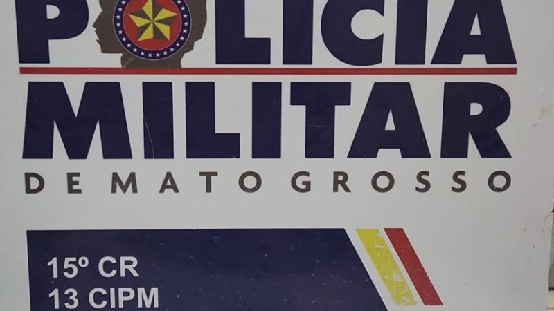 Ronda da PM em Guarantã do Norte: Suspeito é detido com arma e drogas