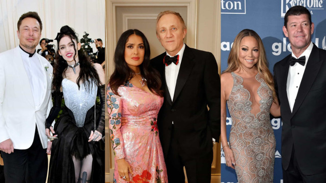 Famosos que tiveram (ou têm) relações íntimas com bilionários!