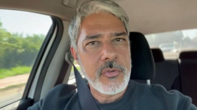 Em Paris, William Bonner diz ainda não estar 100% pós-Covid