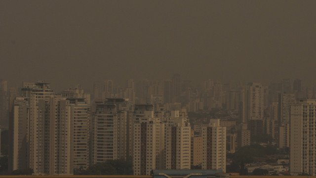 São Paulo tem a pior qualidade de ar pelo 2º dia consecutivo entre grandes cidades do mundo