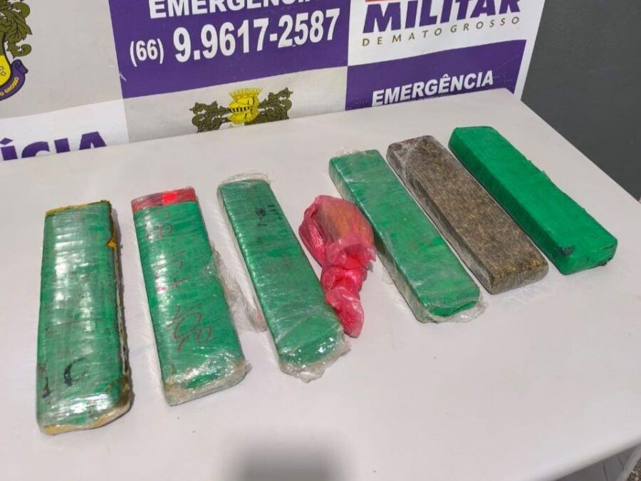 Homem é preso por tráfico de drogas e direção perigosa em Guiratinga