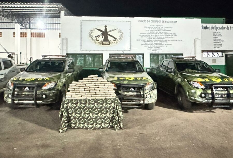 Gefron apreende 50 tabletes de Skank em Pontes e Lacerda