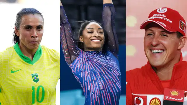 Lendas para além das Olimpíadas: Ranking dos melhores atletas do século XXI