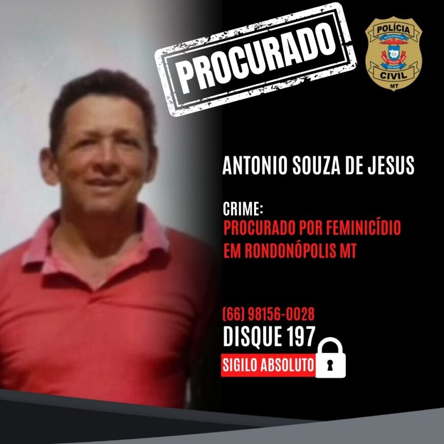 Delegacia de Homicídios e Proteção à Pessoa de Rondonópolis investiga feminicídio e procura o autor