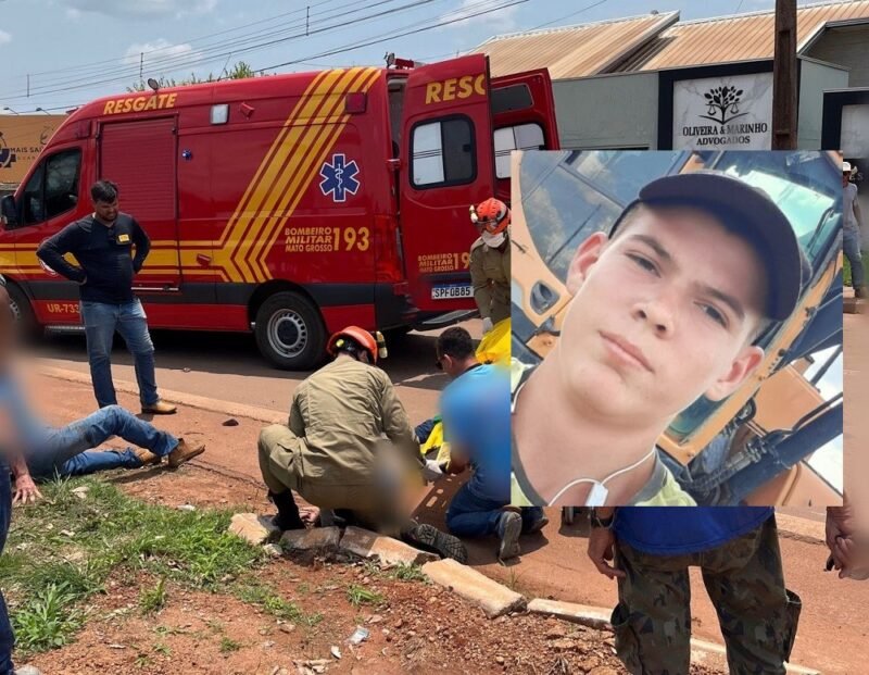 Grave acidente: Jovem de 18 anos tem morte cerebral após cinco dias internado em UTI em Guarantã do Norte