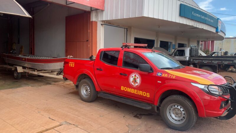 Bombeiros localizam corpo de homem desaparecido no Rio Braço Norte em Novo Mundo