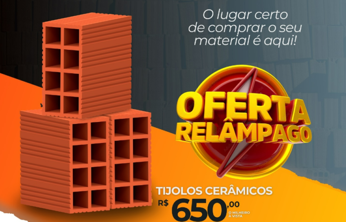 Promoção Imperdível: Milheiro de Tijolos na Cerâmica Ceranorte