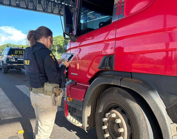 Motorista é preso por porte de droga e descumprimento da Lei do Descanso em Barra do Garças 