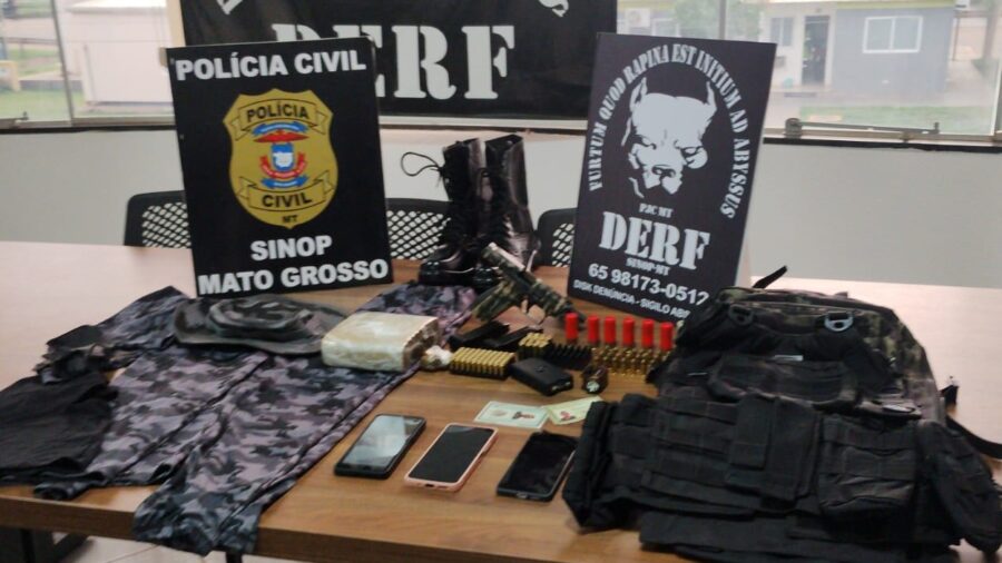 Polícia de Sinop prende criminoso envolvido em organização criminosa na Operação Saldo Devedor