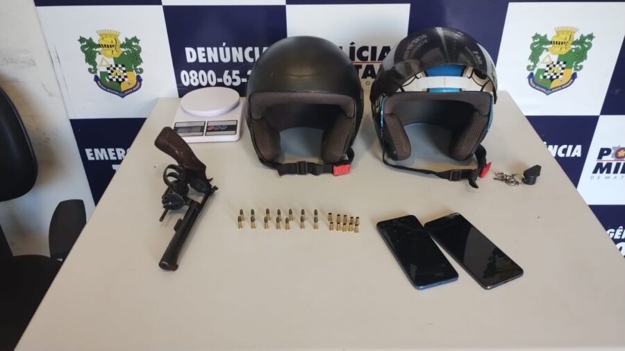 Dupla é presa em Sorriso por porte ilegal de arma de fogo e disparos em bairro