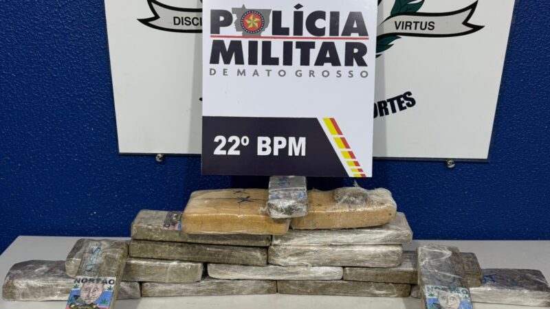 Polícia Militar de Peixoto de Azevedo apreende grande quantidade de drogas e prende suspeito de tráfico (Vídeo)