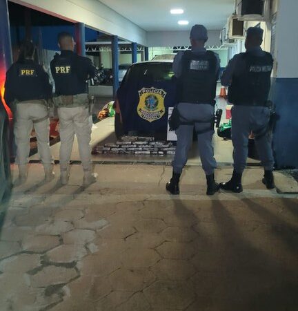 Polícia Rodoviária Federal e Polícia Militar apreendem mais de 20 kg de Skunk em Canarana