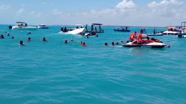 Como é o local onde catamarã naufragou em Maragogi matando empresário de SP