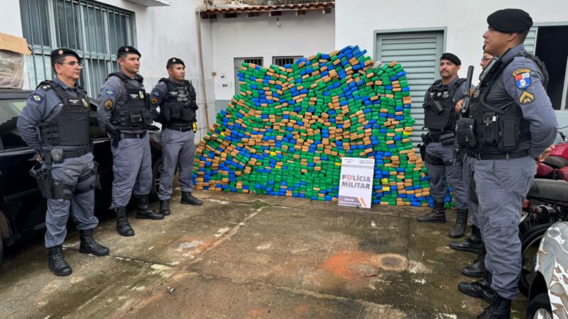 Polícia Militar apreende mais de 1 tonelada de maconha em caminhão e prende suspeito em Itiquira