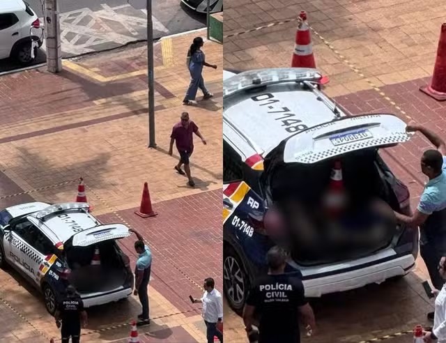 Homem encontrado morto em carro da Polícia Militar em Cuiabá é identificado (Vídeo)