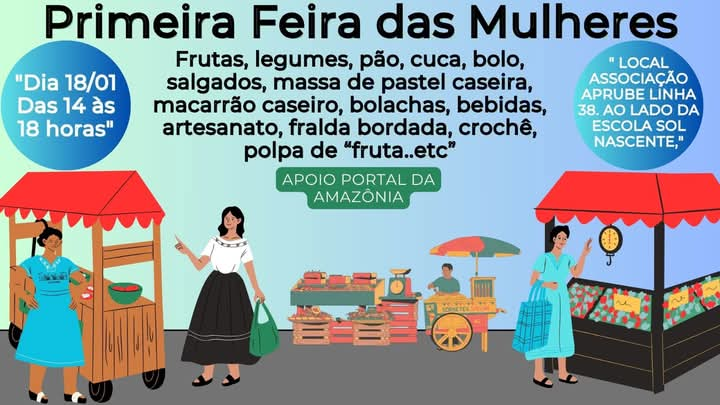 1ª feira das mulheres em Guarantã do Norte promove empreendedorismo feminino local