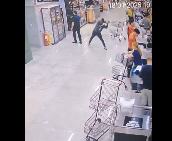 Celular pode ter salvado a vida de gerente de supermercado agredido em Sinop