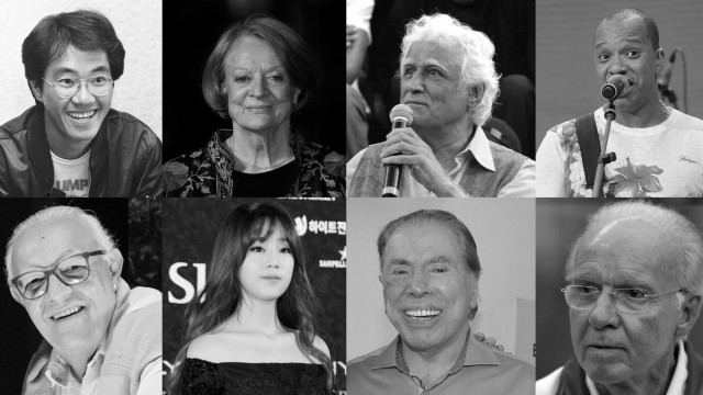 Relembre os famosos que nos deixaram em 2024