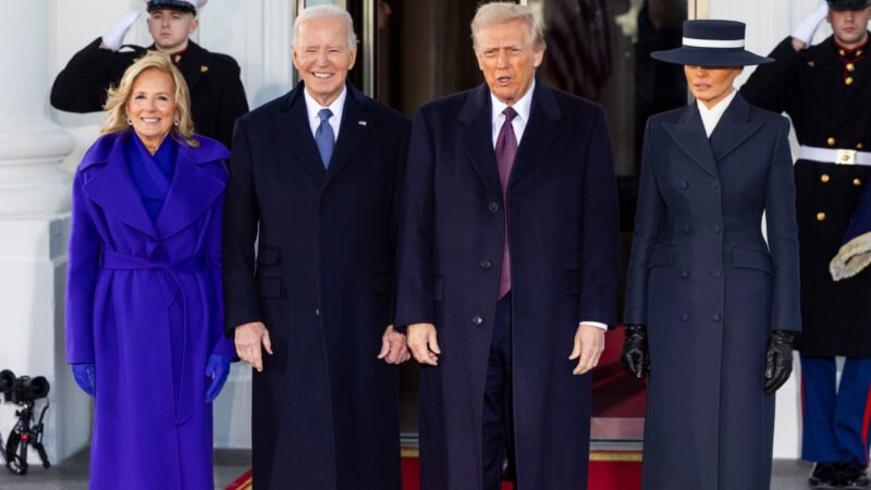 O visual escolhido por Melania para a tomada de posse de Donald Trump
